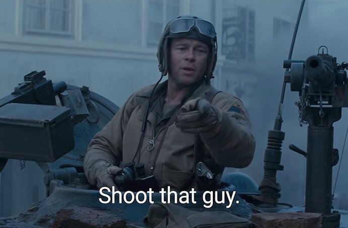 shoot that guy