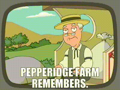 YARN | Pepperidge Farm remembers. | Family Guy (1999) - S05E03 Comedy | Video gifs by quotes | e45ca000 | 紗
